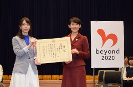 丸川 珠代オリパラ担当大臣と菅原 みこさん